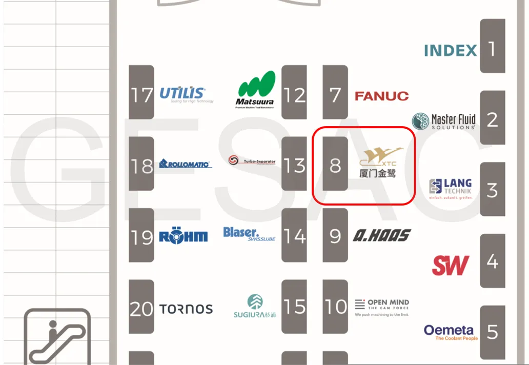 GESAC will bring you newly upgraded cutting tools and comprehensive solutions for orthopedic and dental manufacturing, safeguarding the stability of your production as well as helping you reduce costs and improve efficiency! You are welcome to visit Booth 8!